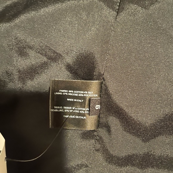 Proenza shoulder abstract zebra print coat nwot - Picture 10 of 13